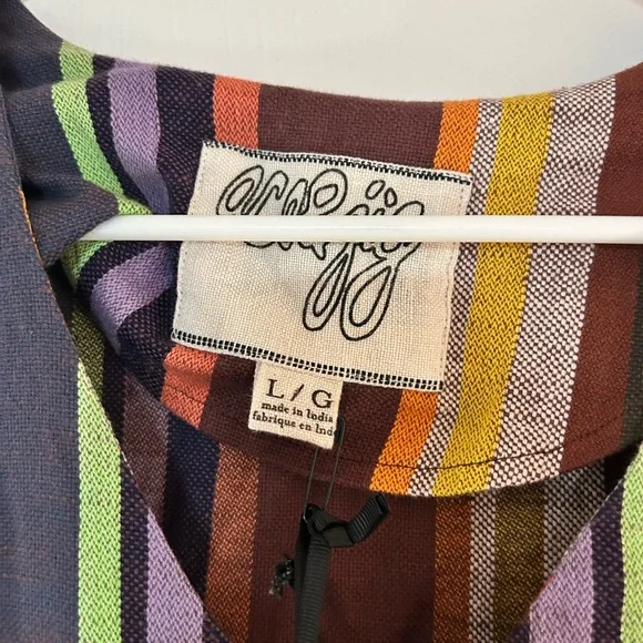 NWT Ace & Jig Greta Dress Mid Button-Down Dress - Picture 2 of 10